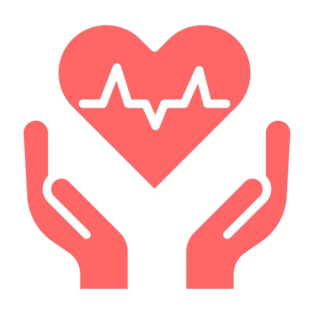 Diseño vectorial Estilo de icono de salud y bienestar
