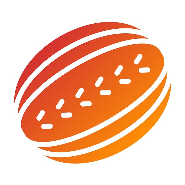 Diseño vectorial Estilo del icono de la sandía