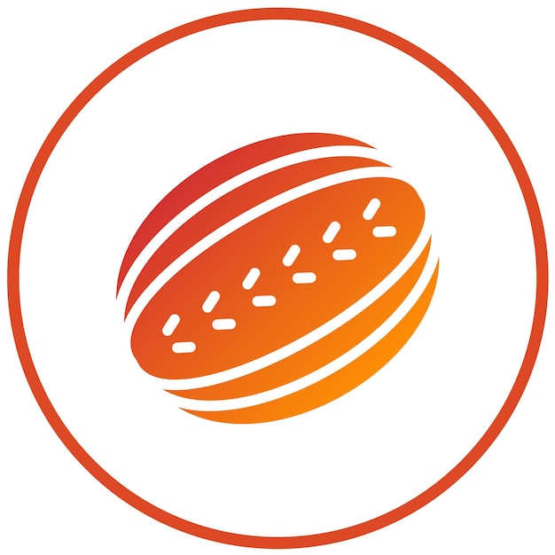 Diseño vectorial Estilo del icono de la sandía