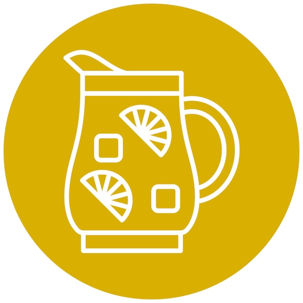 Diseño vectorial Estilo de icono Sangria