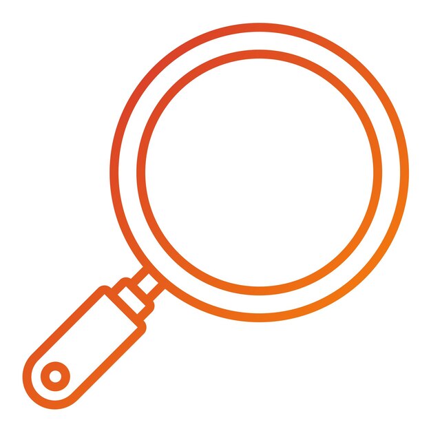 Diseño vectorial Estilo del icono de la sartén
