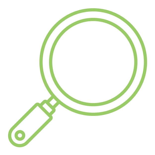Diseño vectorial Estilo del icono de la sartén