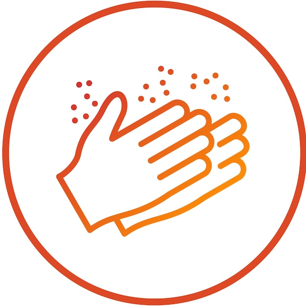 Diseño vectorial Estilo de icono satisfecho