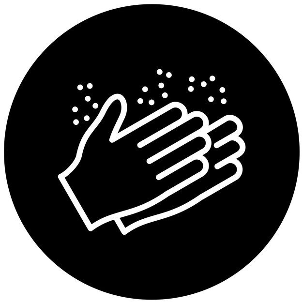 Diseño vectorial Estilo de icono satisfecho