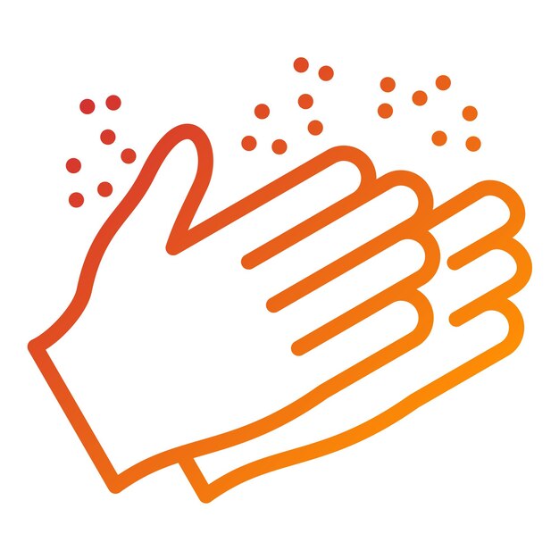 Diseño vectorial Estilo de icono satisfecho