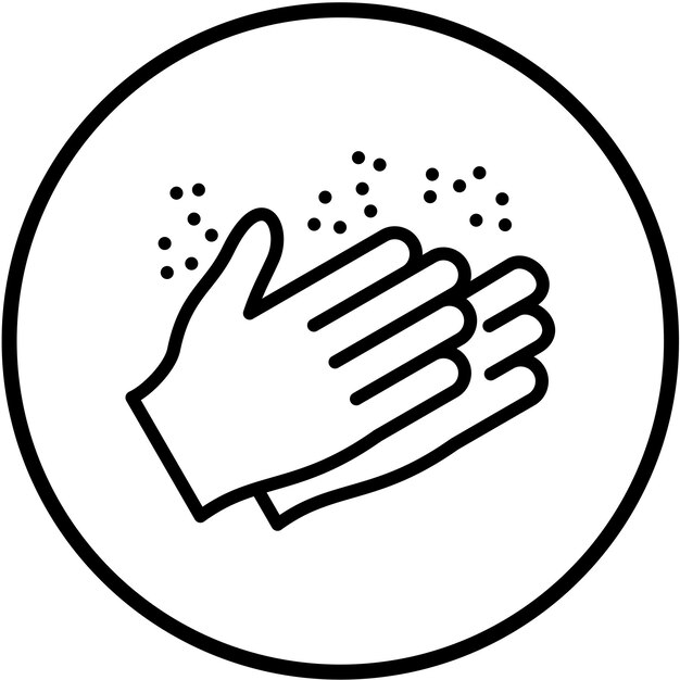Diseño vectorial Estilo de icono satisfecho