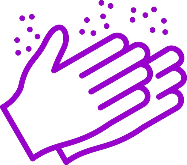 Diseño vectorial Estilo de icono satisfecho