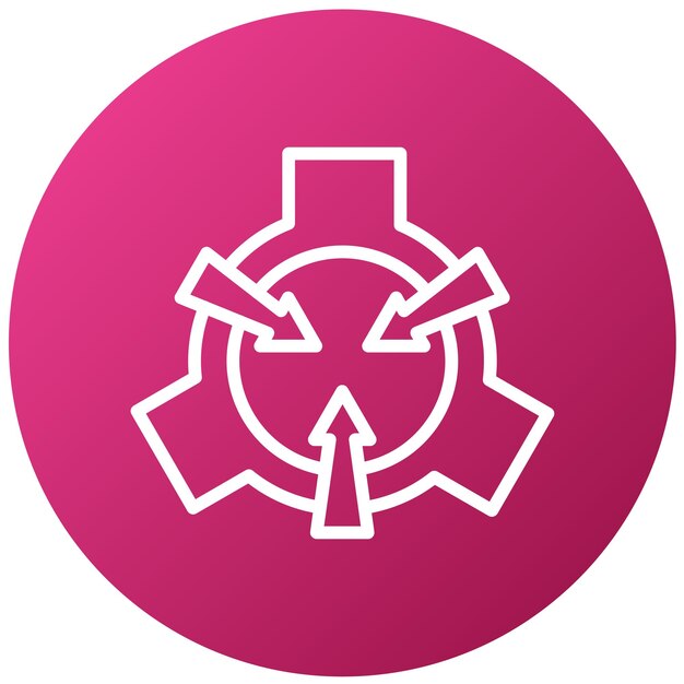 Diseño vectorial Estilo del icono SCP