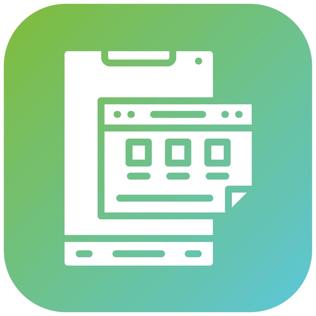 Diseño vectorial Estilo del icono Screenpop