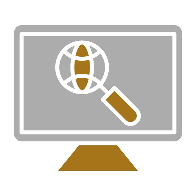 Diseño vectorial de estilo de icono Seo