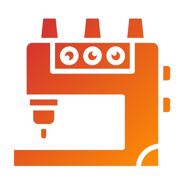 Diseño vectorial Estilo de icono de Serger