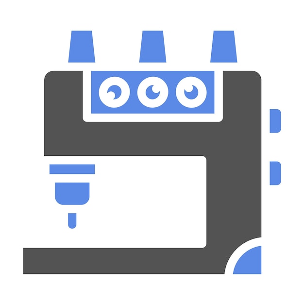 Diseño vectorial Estilo de icono de Serger