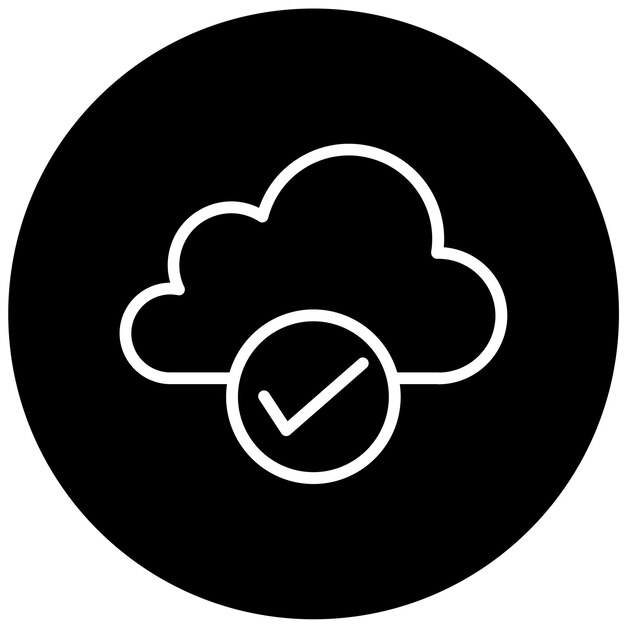 Diseño vectorial estilo de icono de servicio bajo demanda