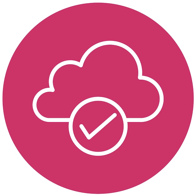 Diseño vectorial estilo de icono de servicio bajo demanda