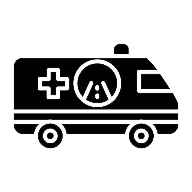 Diseño vectorial Estilo de icono de servicio de emergencia en carreteras