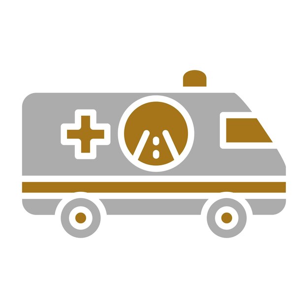 Diseño vectorial Estilo de icono de servicio de emergencia en carreteras