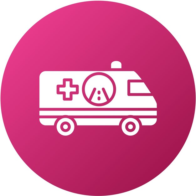 Diseño vectorial Estilo de icono de servicio de emergencia en carreteras