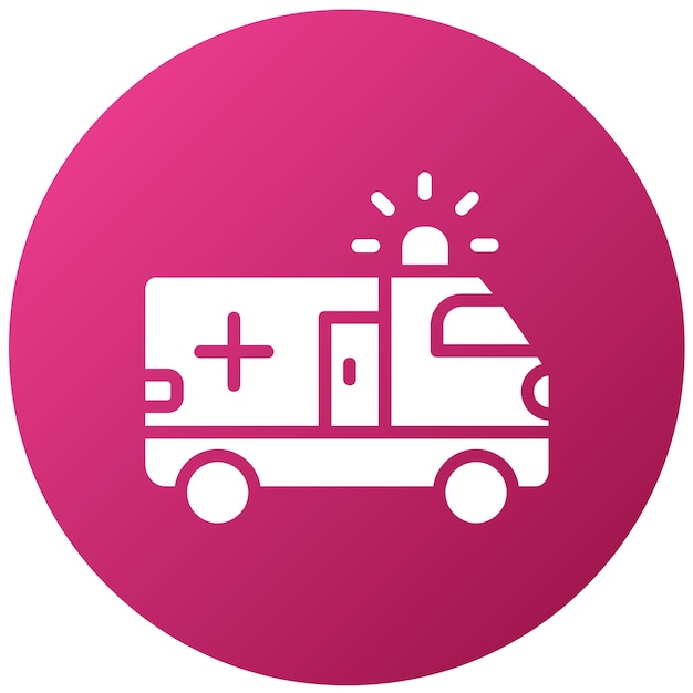 Diseño vectorial Estilo de icono de servicio de emergencia en carreteras