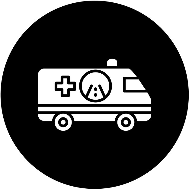Diseño vectorial Estilo de icono de servicio de emergencia en carreteras