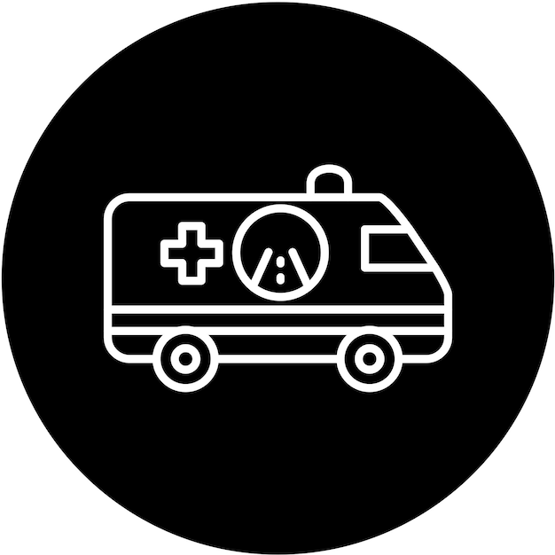 Diseño vectorial Estilo de icono de servicio de emergencia en carreteras