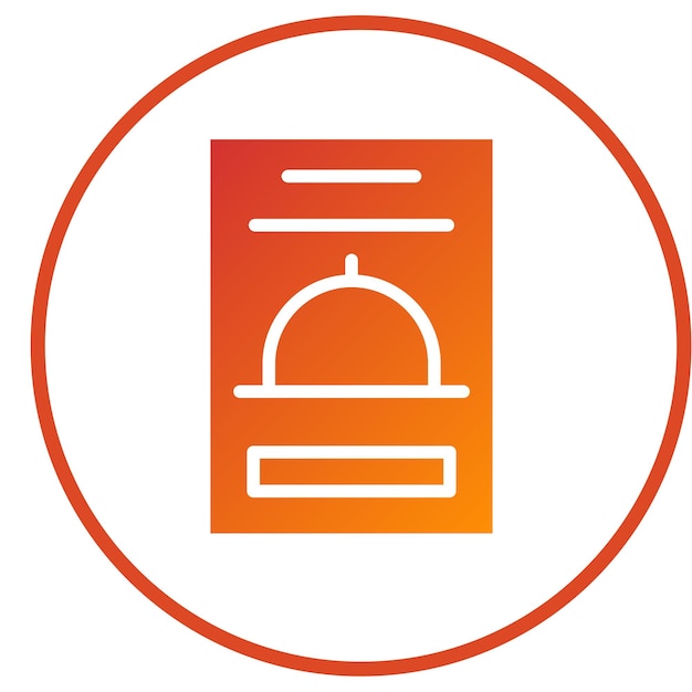 Diseño vectorial Estilo de icono de servicio iniciado por el usuario