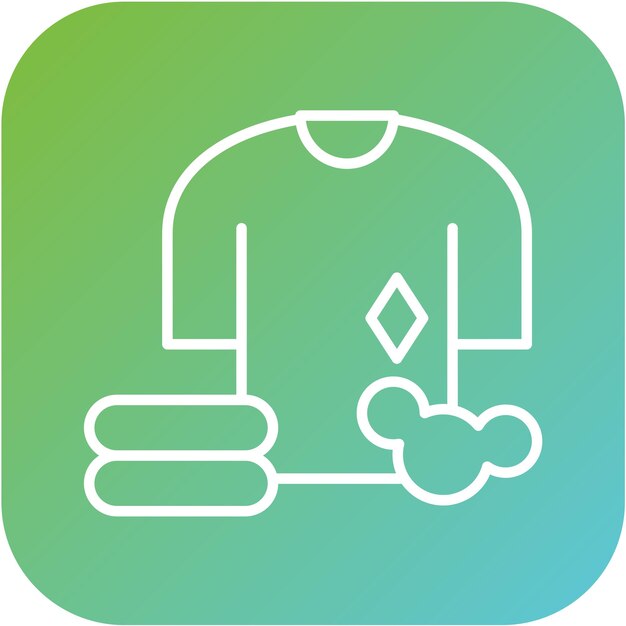 Diseño vectorial Estilo del icono del servicio de lavandería