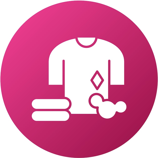 Diseño vectorial Estilo del icono del servicio de lavandería