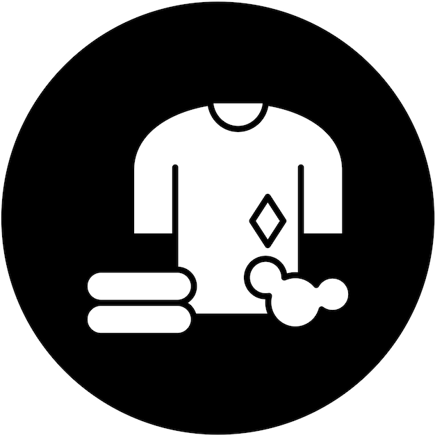Diseño vectorial Estilo del icono del servicio de lavandería