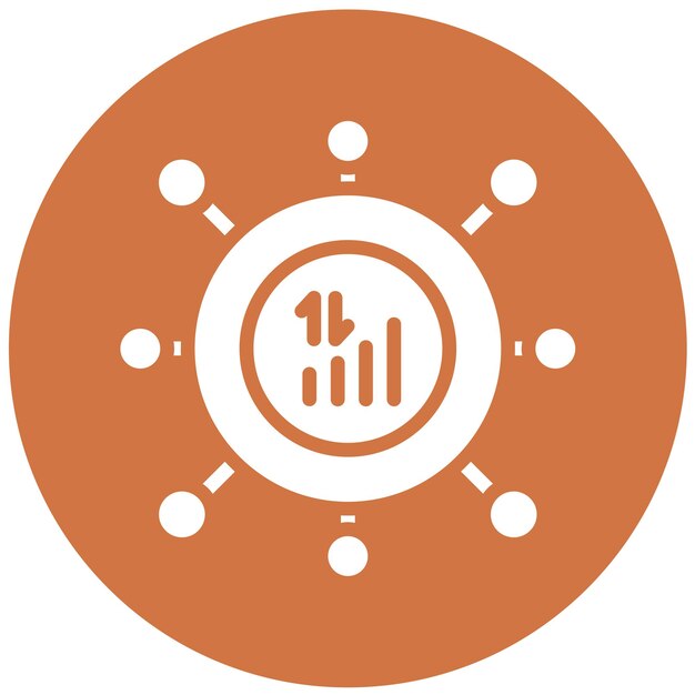 Diseño vectorial Estilo de icono de servicio múltiple