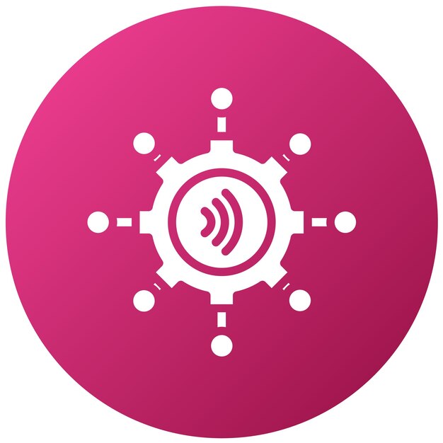 Diseño vectorial Estilo de icono de servicio múltiple