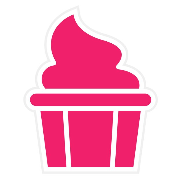 Diseño vectorial Estilo de icono de servicio suave