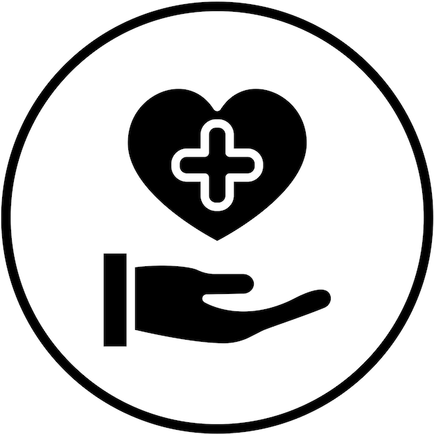 Diseño vectorial Estilo de icono de servicios médicos