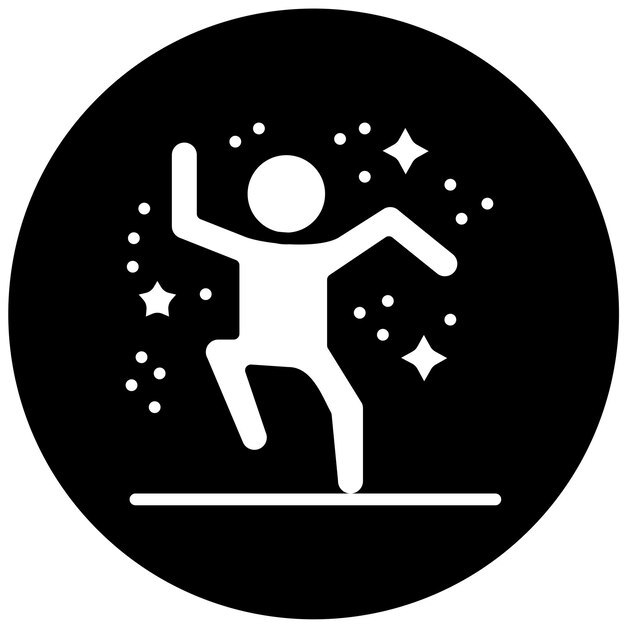 Diseño vectorial estilo de icono Shimmering Shindig