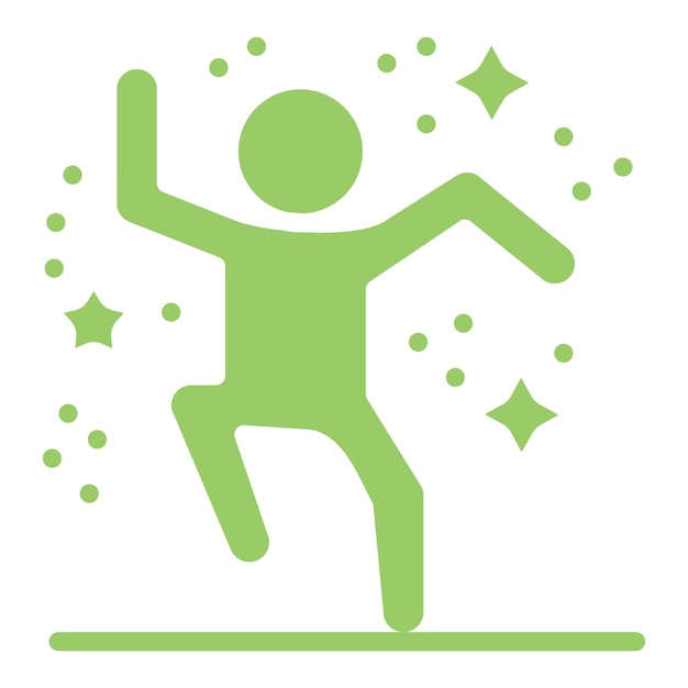 Diseño vectorial estilo de icono Shimmering Shindig