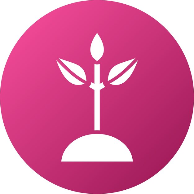 Diseño vectorial Estilo del icono de siembra
