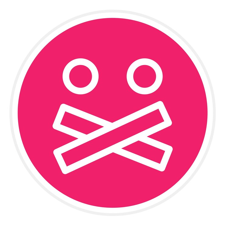 Diseño vectorial Estilo de icono silencioso