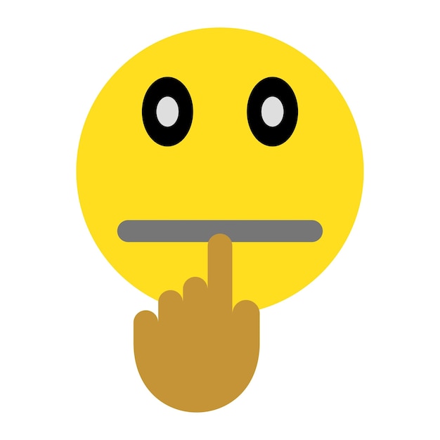Diseño vectorial Estilo de icono silencioso