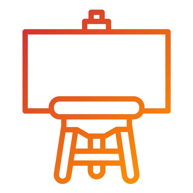 Diseño vectorial Estilo del icono del sillón