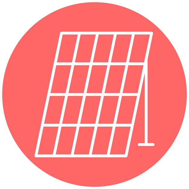 Diseño vectorial Estilo del icono del sistema solar