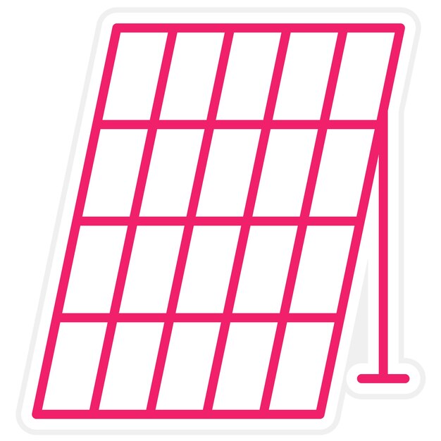 Diseño vectorial Estilo del icono del sistema solar