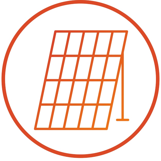 Diseño vectorial Estilo del icono del sistema solar