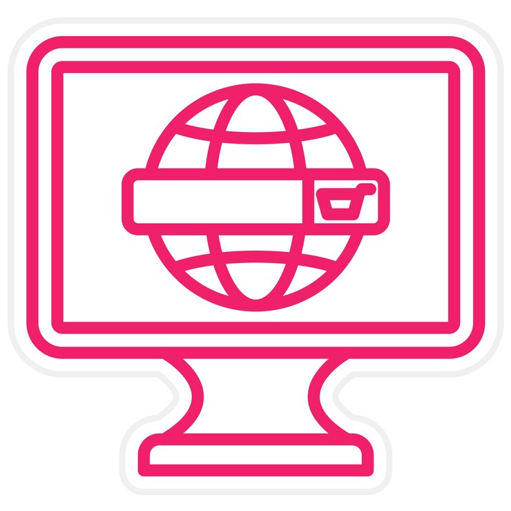 Vector diseño vectorial del estilo de icono del sitio web