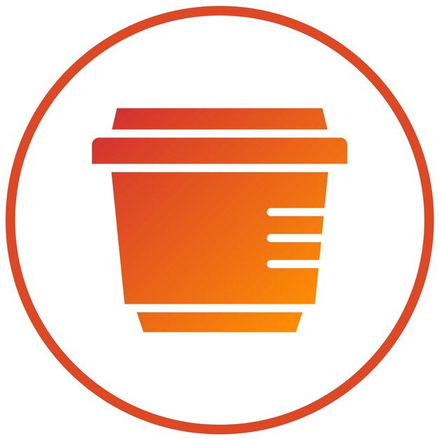Diseño vectorial del estilo de icono Skyr