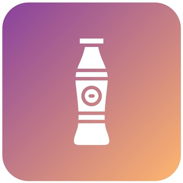 Diseño vectorial Estilo del icono de Soda