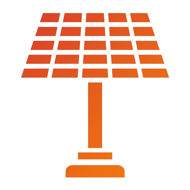 Diseño vectorial Estilo del icono solar