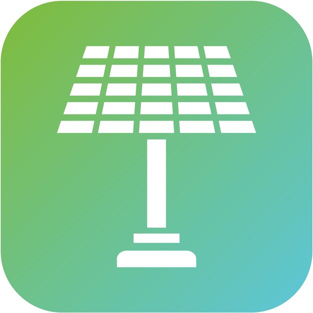 Diseño vectorial Estilo del icono solar