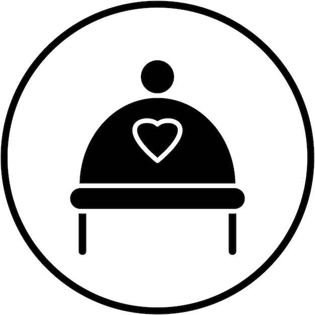 Diseño vectorial Estilo del icono del sombrero de bebé
