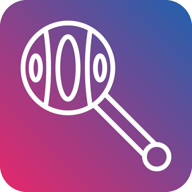 Diseño vectorial Estilo de icono de sonido
