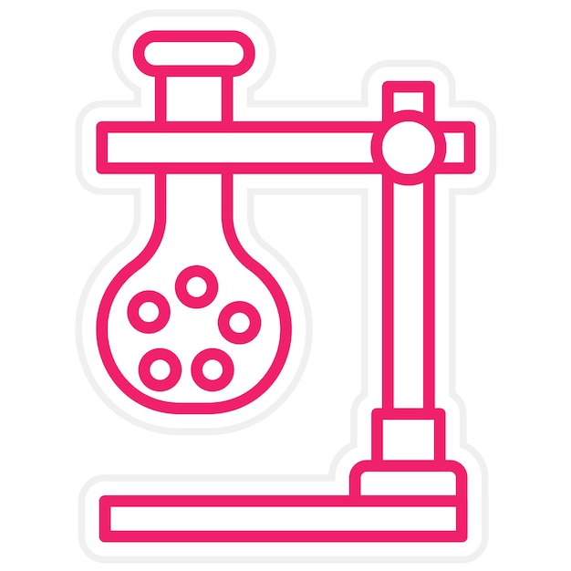 Diseño vectorial Estilo del icono del soporte de retroceso