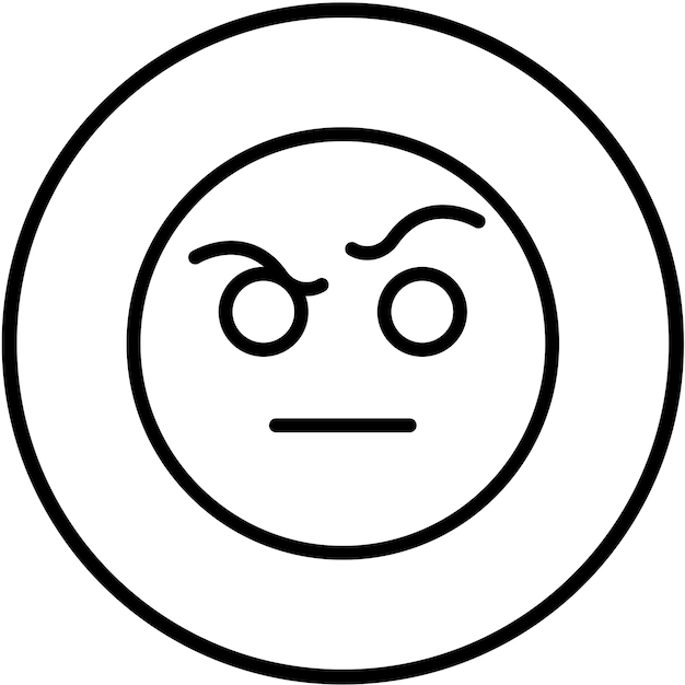 Diseño vectorial Estilo de icono sospechoso